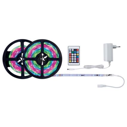 Paulmann 70514 - LED RGB/15W Tira com regulação SIMPLED 7,5m 230V + comando