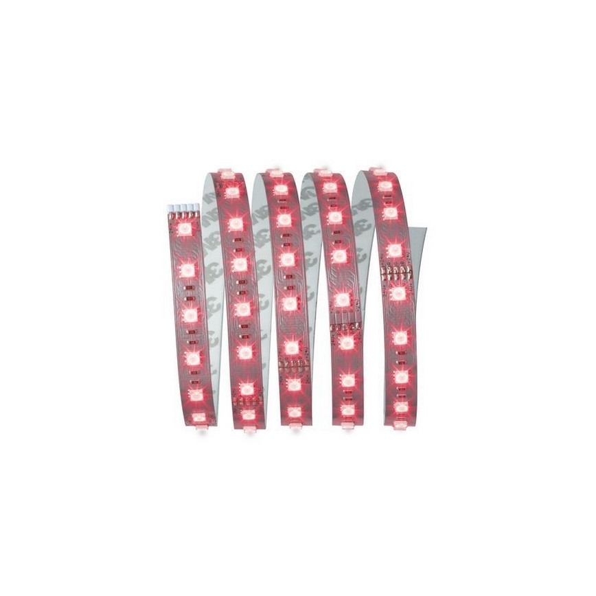 Paulmann 70587 - Fita LED RGB MAXLED 20W, dimerizável, 1,5 m, 230V + comando remoto
