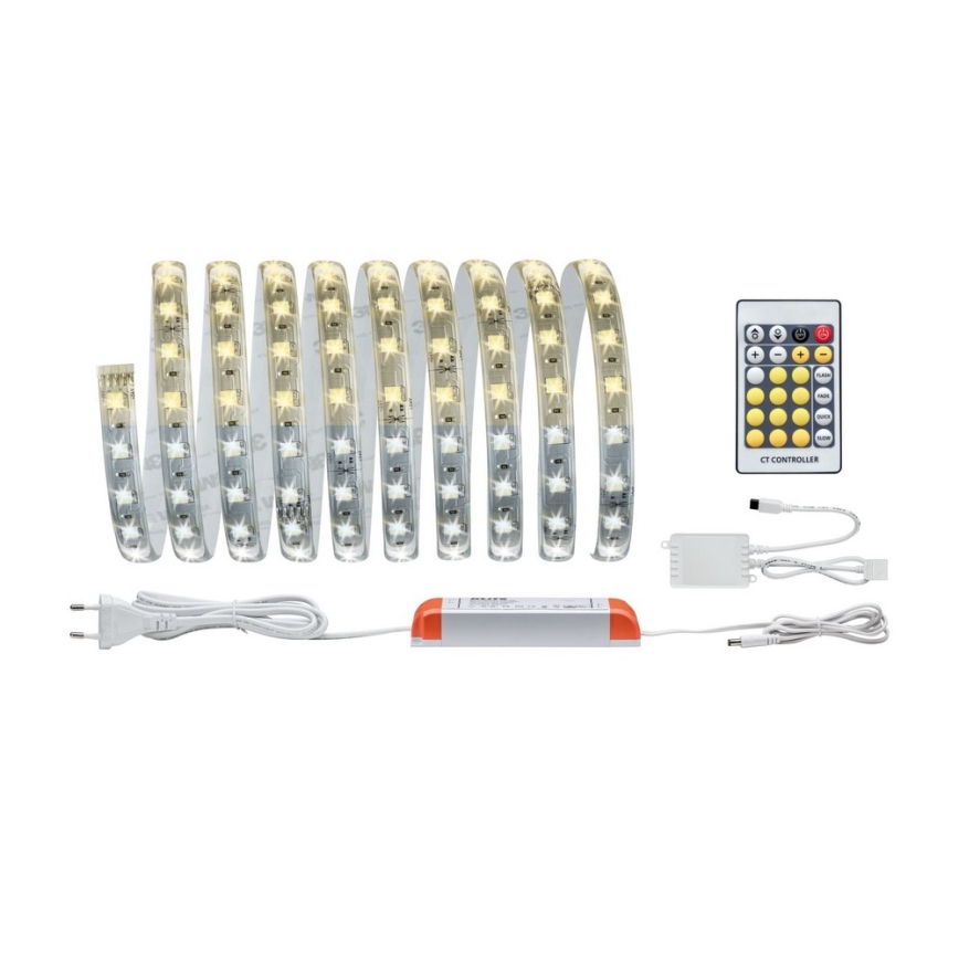 Paulmann 70624 - Fita LED regulável MAXLED 20W 3m 230V com controlo remoto