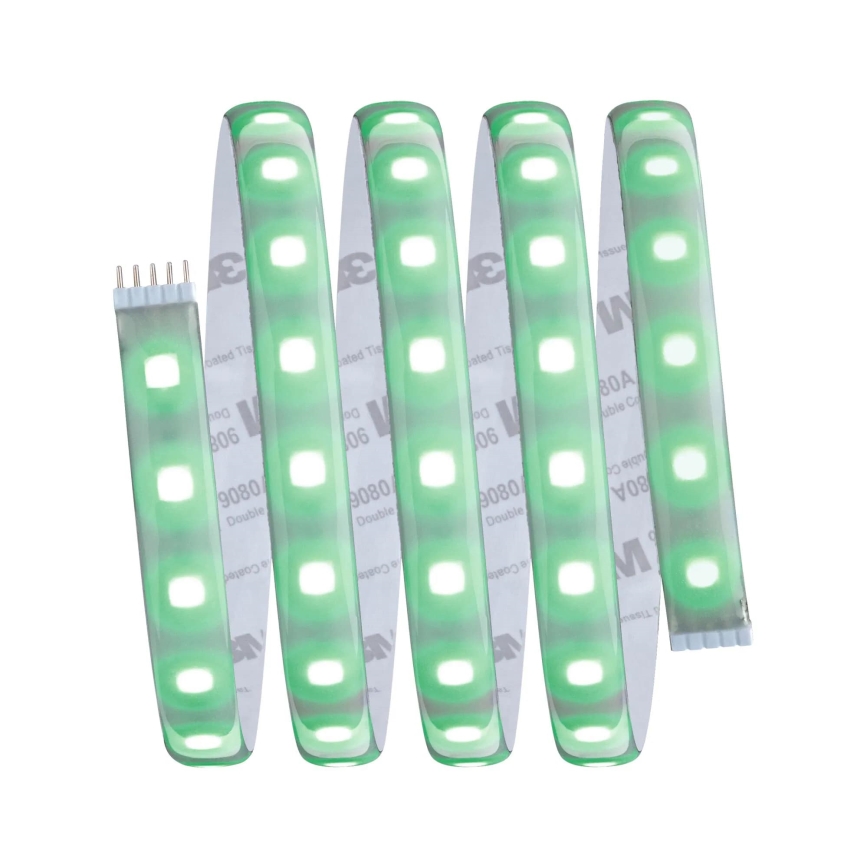 Paulmann 70627 - Fita LED RGB/18W IP44 dimerizável para casa de banho MAXLED 1,5 m 230V + controlo remoto