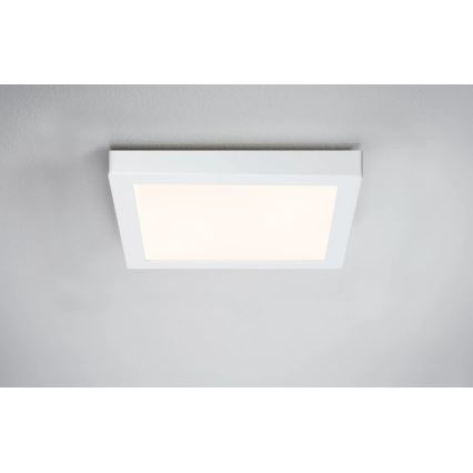Paulmann 70645 - LED/12,5W Iluminação de teto LUNAR 230V 22,5x22,5 cm branco