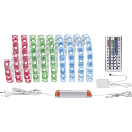Paulmann 70673 - LED RGB/40W Tira com regulação MAXLED 3m 230V + controlo remoto