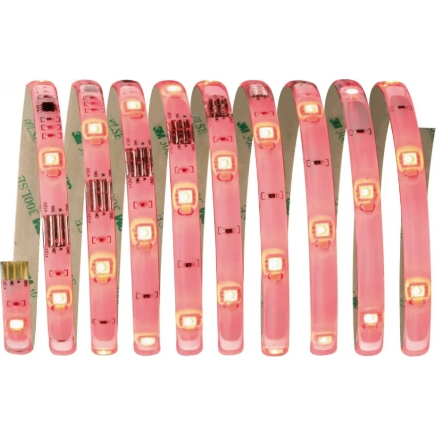 Paulmann 70696 - LED RGBW/8W Tira com regulação DIGITAL 3m 230V + controlo remoto