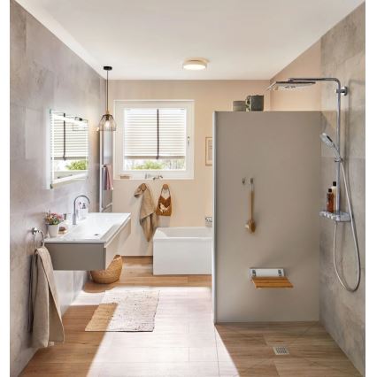 Paulmann 70882-LED/22,5W IP44 Iluminação de teto de casa de banho com regulação AVIAR 230V