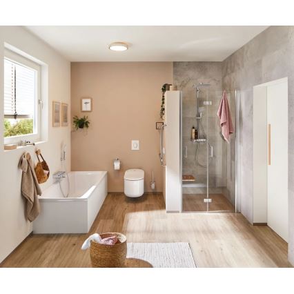 Paulmann 70882-LED/22,5W IP44 Iluminação de teto de casa de banho com regulação AVIAR 230V