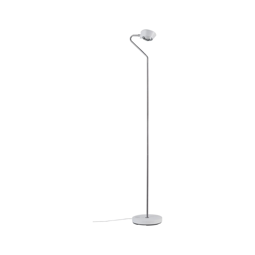 Paulmann 70920 - LED/7,5W Candeeiro de pé regulável RAMOS 230V branco/cromado brilhante