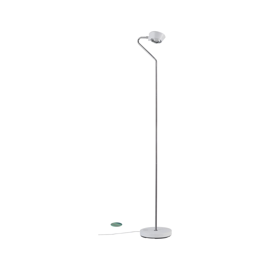 Paulmann 70920 - LED/7,5W Candeeiro de pé regulável RAMOS 230V branco/cromado brilhante