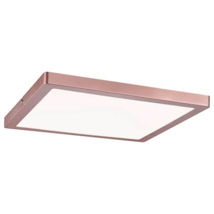 Paulmann 70941 - Painel integrado LED/20W ATRIA 230V 4000K 30x30 cm Rosa dourado