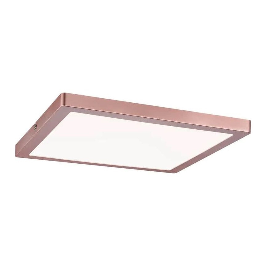 Paulmann 70941 - Painel integrado LED/20W ATRIA 230V 4000K 30x30 cm Rosa dourado