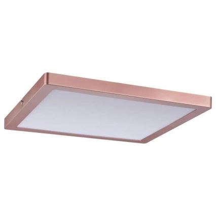 Paulmann 70941 - Painel integrado LED/20W ATRIA 230V 4000K 30x30 cm Rosa dourado