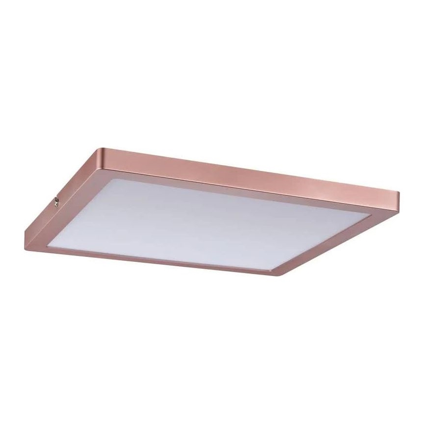 Paulmann 70941 - Painel integrado LED/20W ATRIA 230V 4000K 30x30 cm Rosa dourado