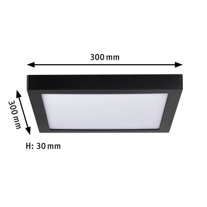 Paulmann 70985 - LED/22W Iluminação de teto ABIA 230V