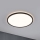 Paulmann 70999 - Painel LED dimmerizável ATRIA 22W 230V 3000K diâmetro 42 cm preto