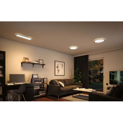 Paulmann 71002 - LED/22W Painel com regulação ATRIA 230V 3000K 42x42 cm preto