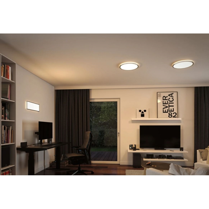 Paulmann 71020 - Painel LED RGBW dimmerizável 20W ATRIA 230V 4000K 20x58 cm + controlo remoto