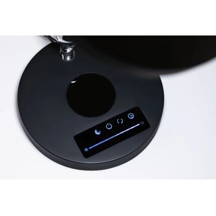 Paulmann 78010 - Candeeiro de mesa LED/11W táctil com regulação NUMIS 230V 2700/4000/6500K preto