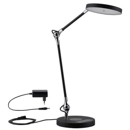 Paulmann 78010 - Candeeiro de mesa LED/11W táctil com regulação NUMIS 230V 2700/4000/6500K preto