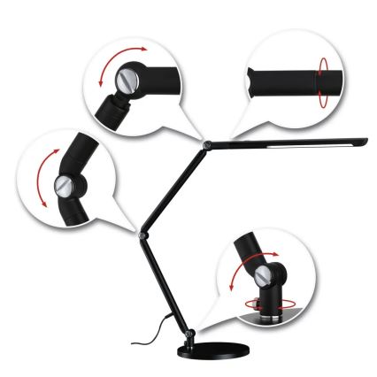 Paulmann 78912 - Lâmpada de mesa LED regulável FLEXBAR 10,6W 230V 3000/4000/6500K