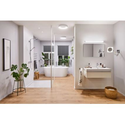 Paulmann 78947 - LED/23W IP44 Iluminação de teto de casa de banho CASCA 230V