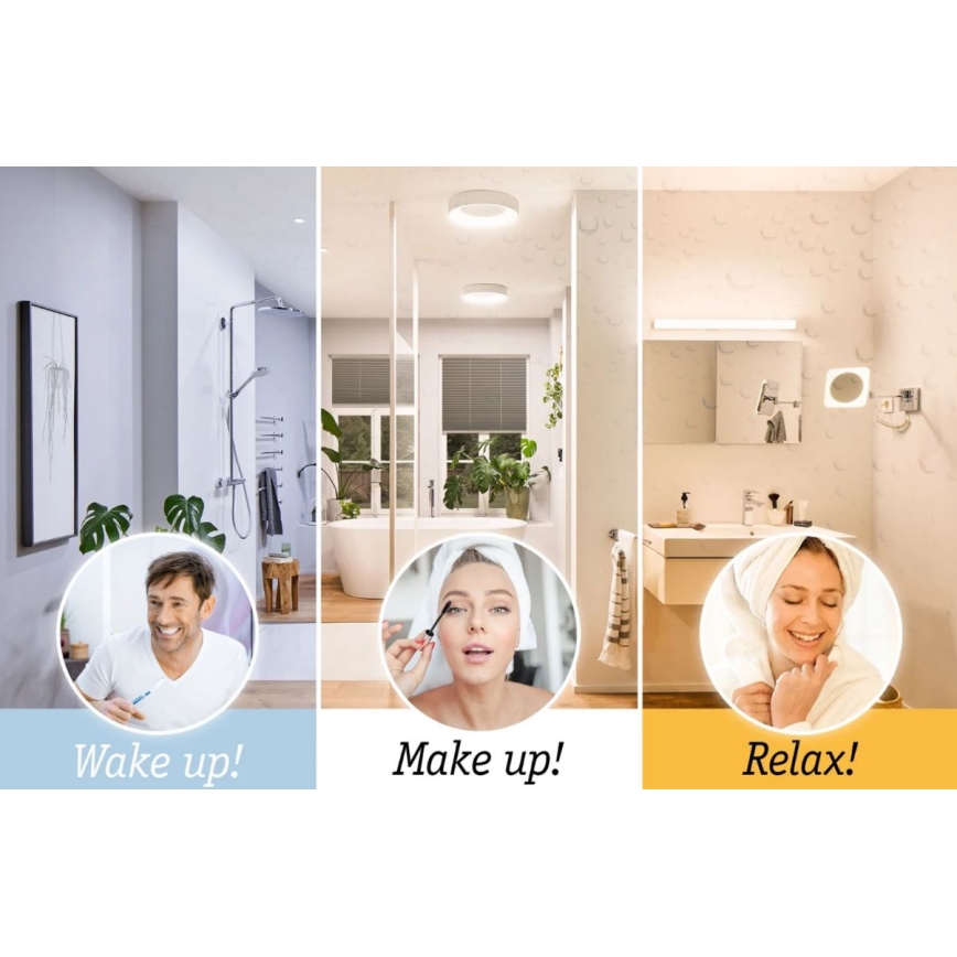 Paulmann 78950 - LED/3,7W IP44 Iluminação para espelho de casa de banho SELO 2700-6500K 230V