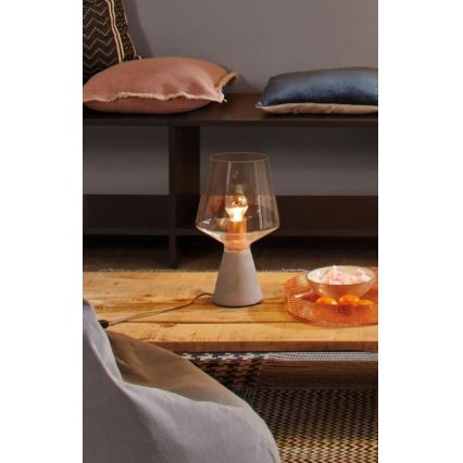 Paulmann 79665 - 1xE27/20W Candeeiro de mesa NEORDIC YORIK 230V