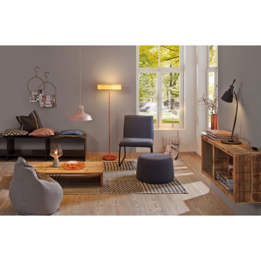 Paulmann 79665 - 1xE27/20W Candeeiro de mesa NEORDIC YORIK 230V