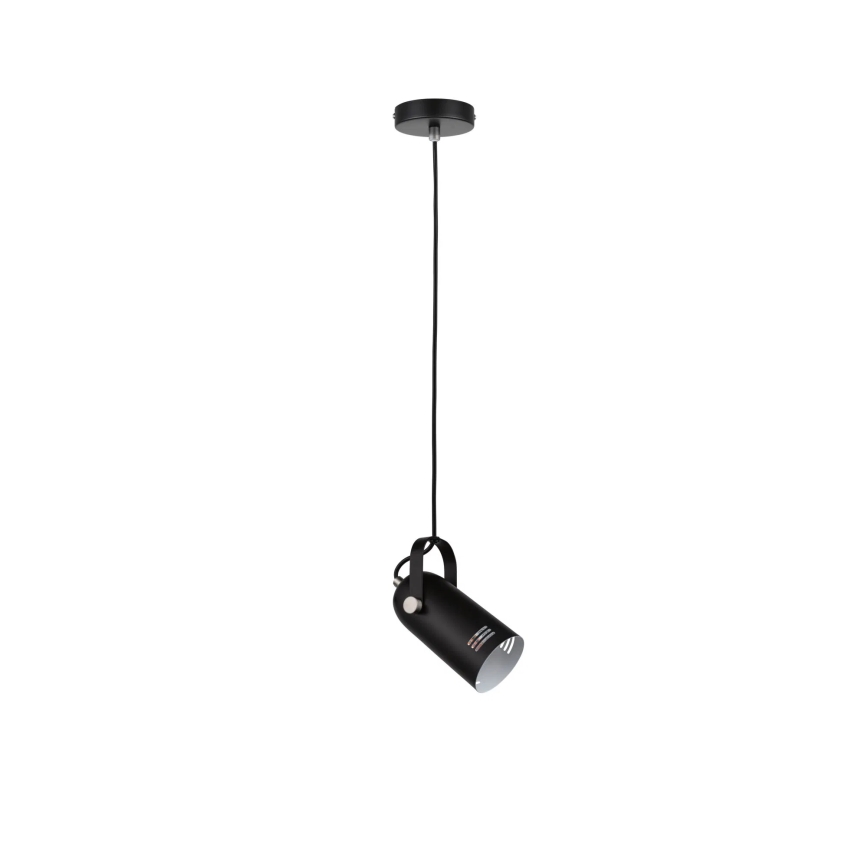 Paulmann 79766 - 1xE27/15W Lustre suspenso por cabo LAVEA 230V preto