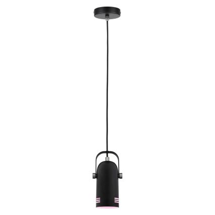 Paulmann 79766 - LED RGBW 1xE27/12W Pendente em cabo LAVEA 230V preto