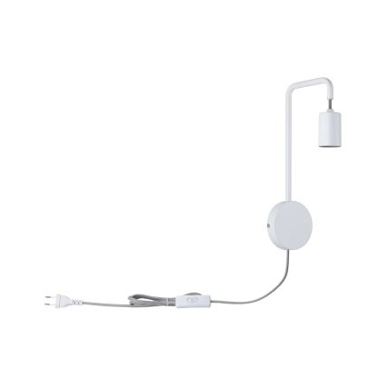 Paulmann 79811 - Candeeiro de parede CALVANI 1xE27/40W 230V branco