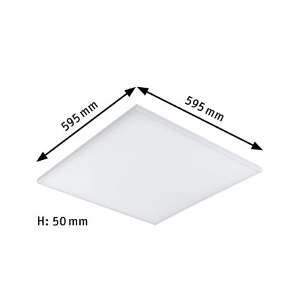 Paulmann 79826 - Luminária LED/19,5W Regulável SMART VELORA 230V 2700-6500K