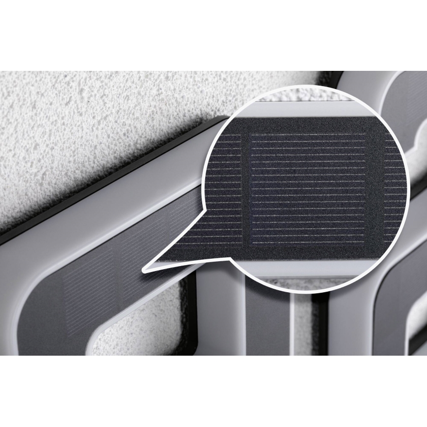 Paulmann 79842 - LED/0,2W IP44 Número de casa solar 1,2V 1500 mAh