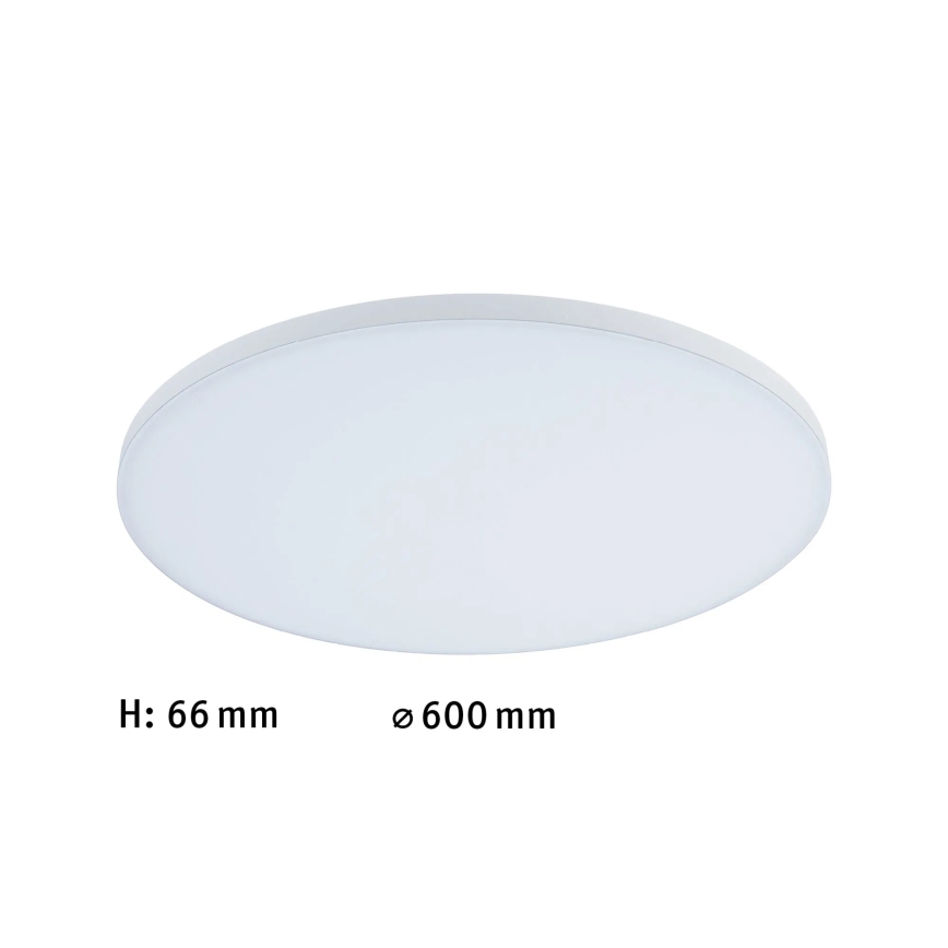 Paulmann 79894 - Candeeiro de tecto LED/38W VELORA 230V 3000/4000/6500K Ø 60 cm branco