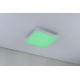Paulmann 79904 - LED/13,2W Iluminação de teto RGBW com regulação VELORA 230V 3000-6500K + controlo remoto