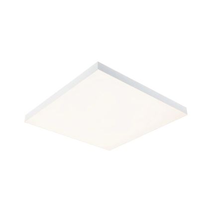 Paulmann 79910 - Candeeiro de tecto LED/31W RGBW dimerizável LORIA 230V 3000-6500K 59,5x59,5 cm branco + controlo remoto
