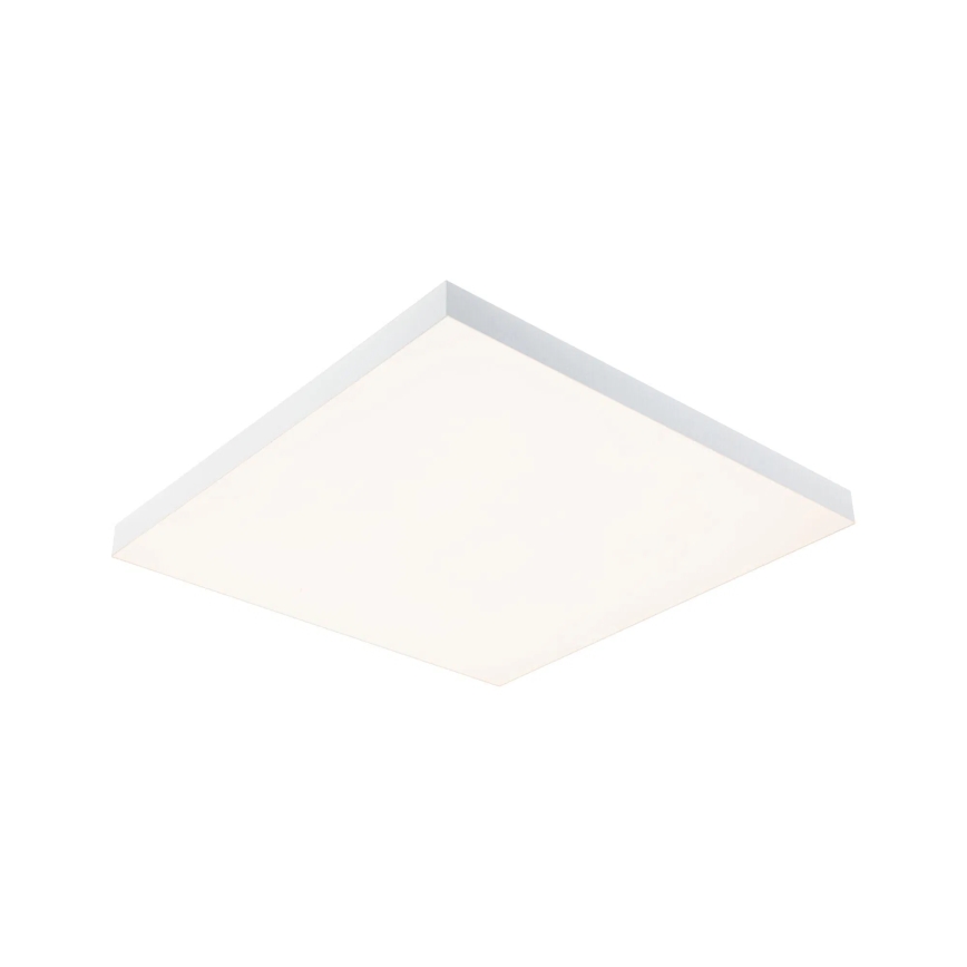 Paulmann 79910 - Candeeiro de tecto LED/31W RGBW dimerizável LORIA 230V 3000-6500K 59,5x59,5 cm branco + controlo remoto