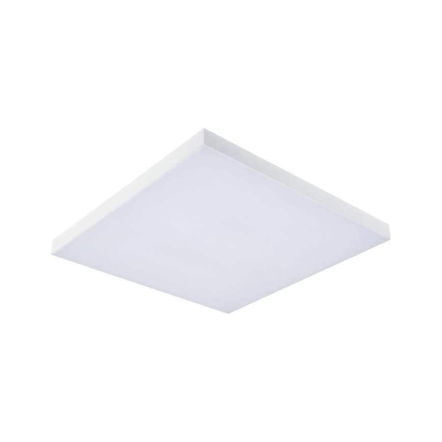 Paulmann 79910 - Candeeiro de tecto LED/31W RGBW dimerizável LORIA 230V 3000-6500K 59,5x59,5 cm branco + controlo remoto