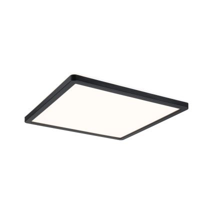 Paulmann 79921 - LED/16W Painel dimerizável ATRIA 230V 3000K 29,3x29,3 cm preto
