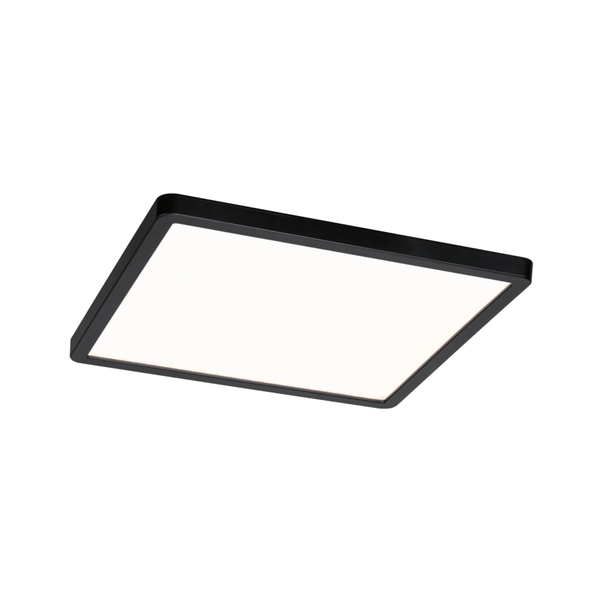 Paulmann 79967 - Luminária encastrada para casa de banho AREO LED 16W IP44 regulável 230V 23x23 cm, preto