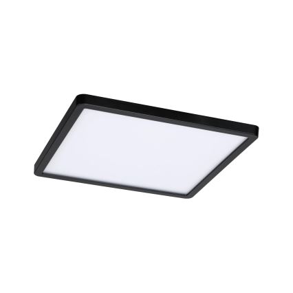 Paulmann 79967 - Luminária encastrada para casa de banho AREO LED 16W IP44 regulável 230V 23x23 cm, preto