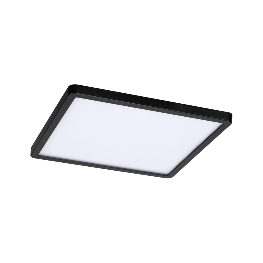 Paulmann 79967 - Luminária encastrada para casa de banho AREO LED 16W IP44 regulável 230V 23x23 cm, preto