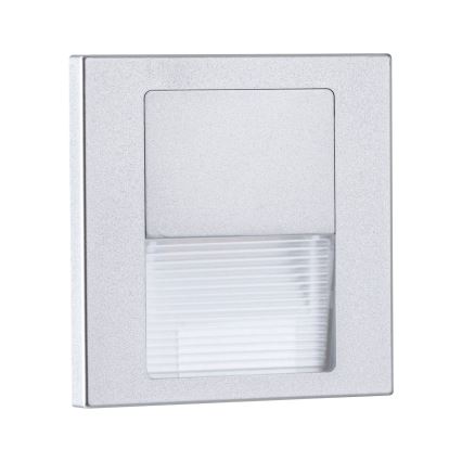 Paulmann 80000 - LED/1W Luminária de escada TSARO 230V Follow/cromado fosco