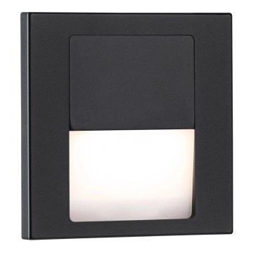 Paulmann 80001 - LED/1W Luminária de escada TSARO 230V Follow/preto
