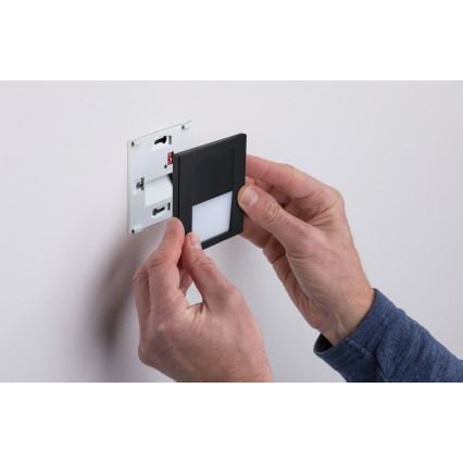 Paulmann 80001 - LED/1W Luminária de escada TSARO 230V Follow/preto