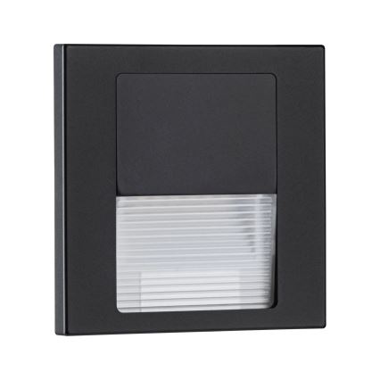 Paulmann 80001 - LED/1W Luminária de escada TSARO 230V Follow/preto