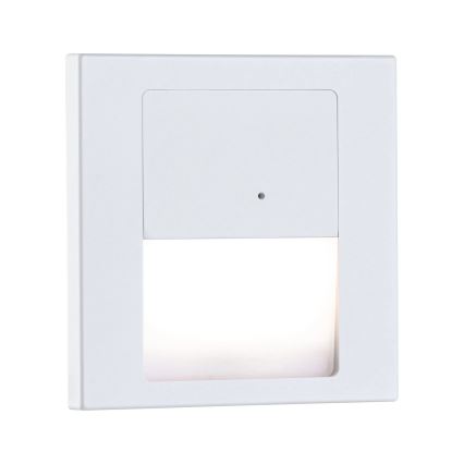 Paulmann 80002 - Luminária de escada LED/1W com sensor TSARO 230V Chumbo/branco