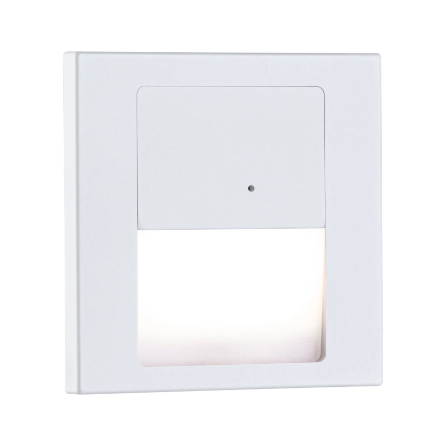 Paulmann 80002 - Luminária de escada LED/1W com sensor TSARO 230V Chumbo/branco