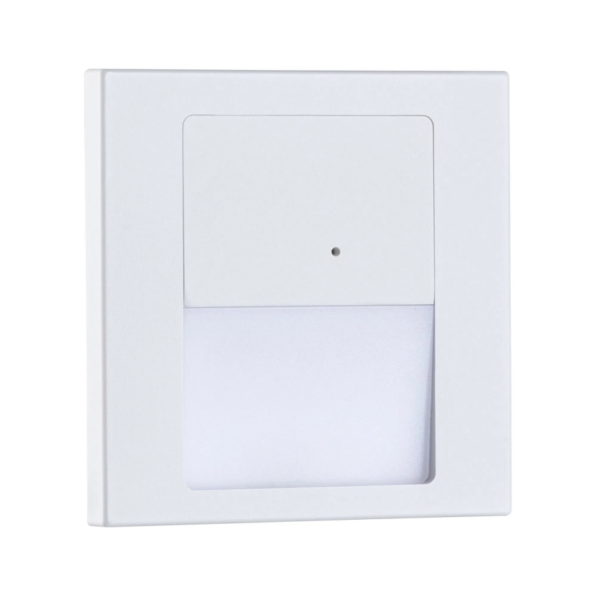 Paulmann 80002 - Luminária de escada LED/1W com sensor TSARO 230V Chumbo/branco