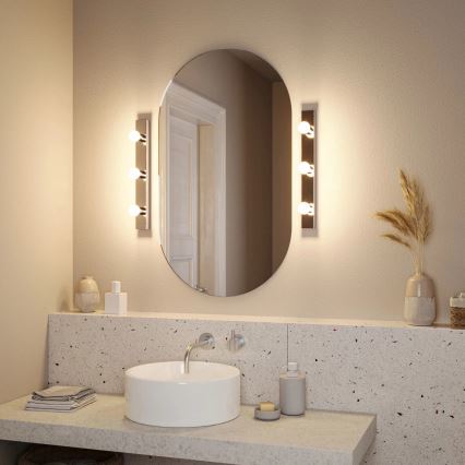 Paulmann 80096 - 3xE14/40W IP44 Iluminação de espelho para casa de banho REGULA 230V cromado brilhante