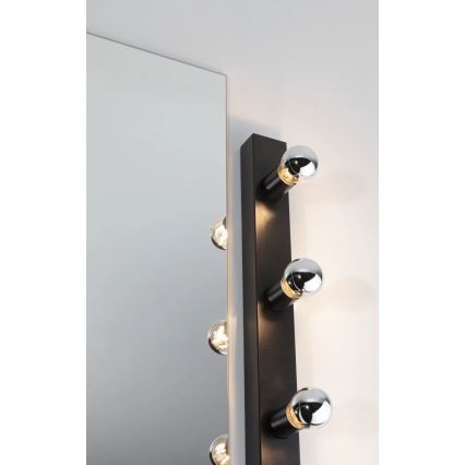 Paulmann 80097 - 3xE14/40W IP44 Iluminação de espelho para casa de banho REGULA 230V preto