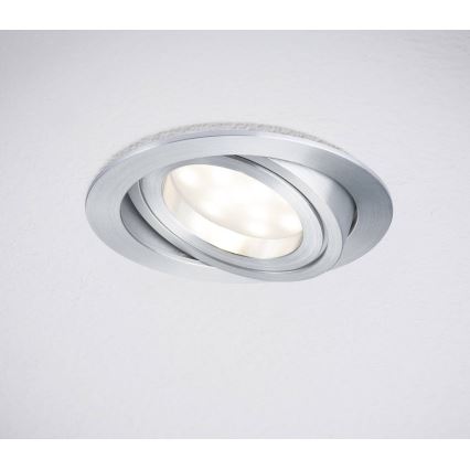 Paulmann 92798 - 1xLED/6,8W IP23 Iluminação embutida de casa de banho COIN 230V